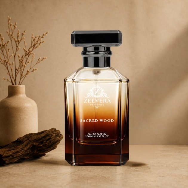 Sacred Wood — amber gradient 100ML bottle